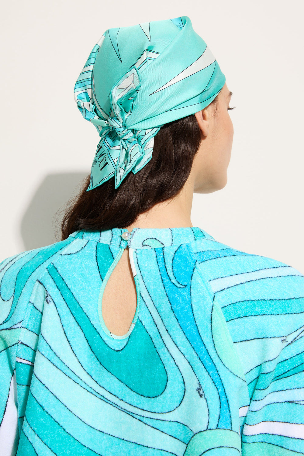 Hawaii Print Small Carre
 WOMAN Pucci