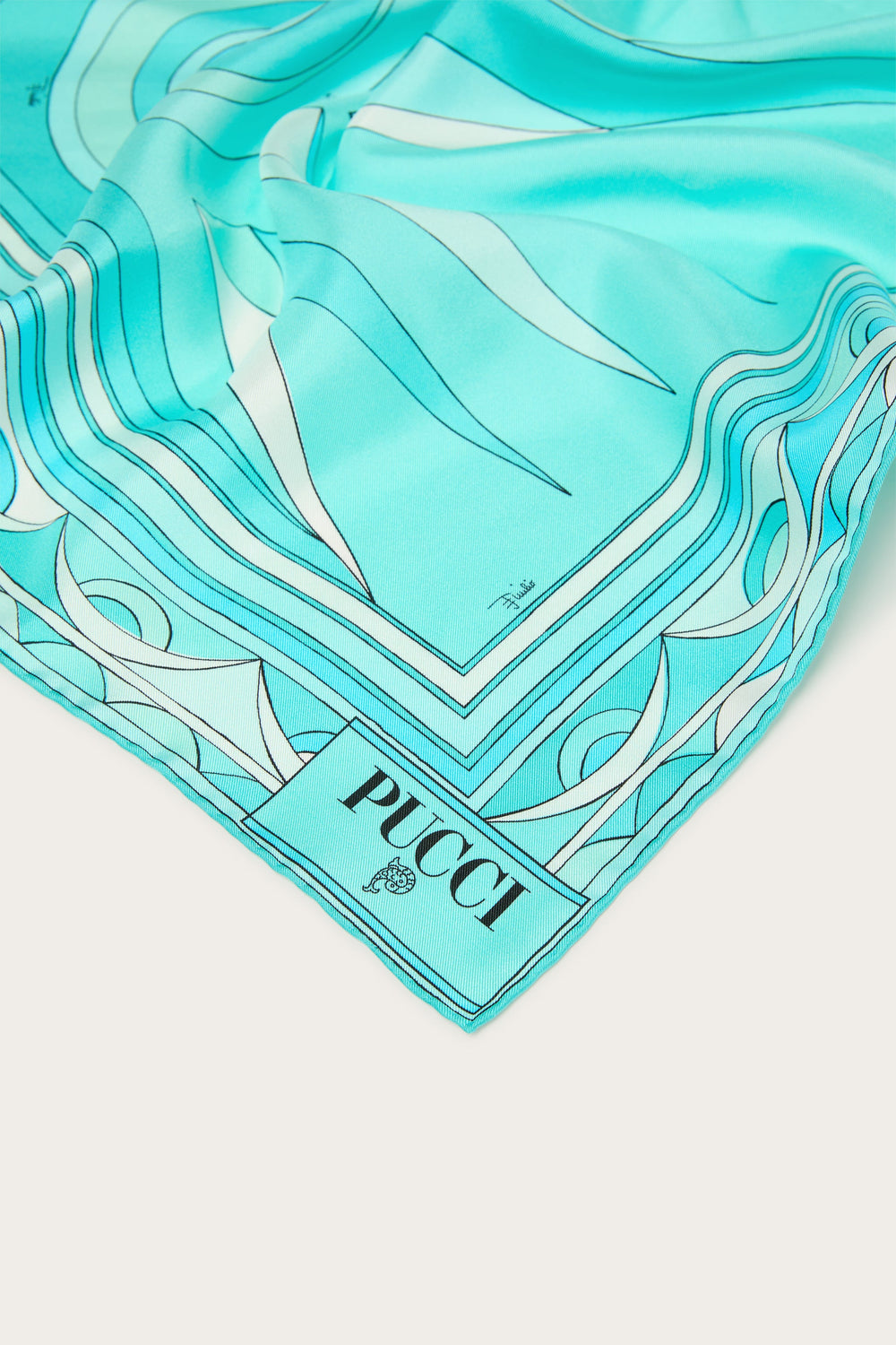 Hawaii Print Small Carre
 WOMAN Pucci