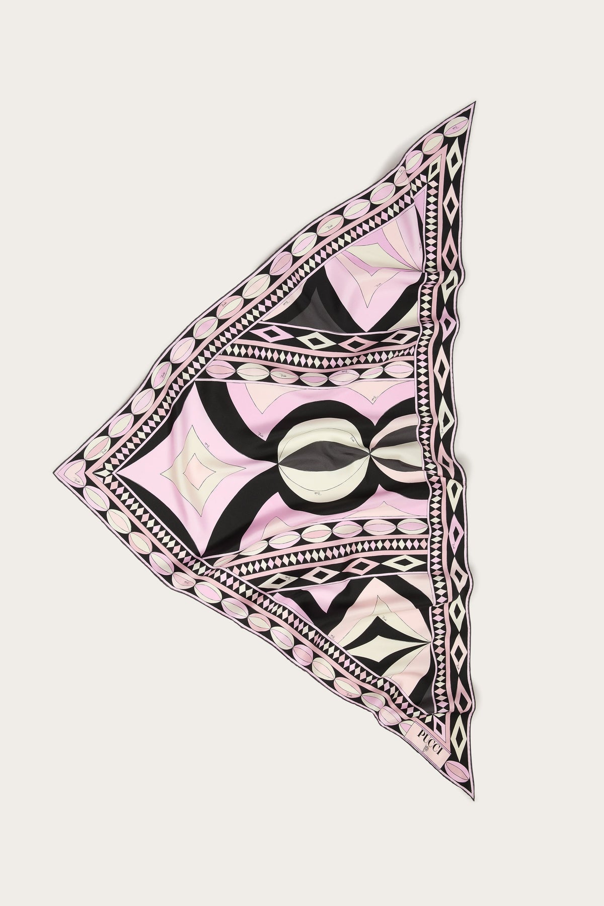 Collane Print Triangle Silk Scarf
 WOMAN Pucci