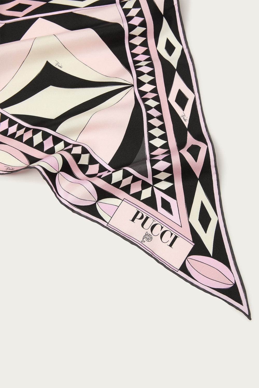Collane Print Triangle Silk Scarf
 WOMAN Pucci