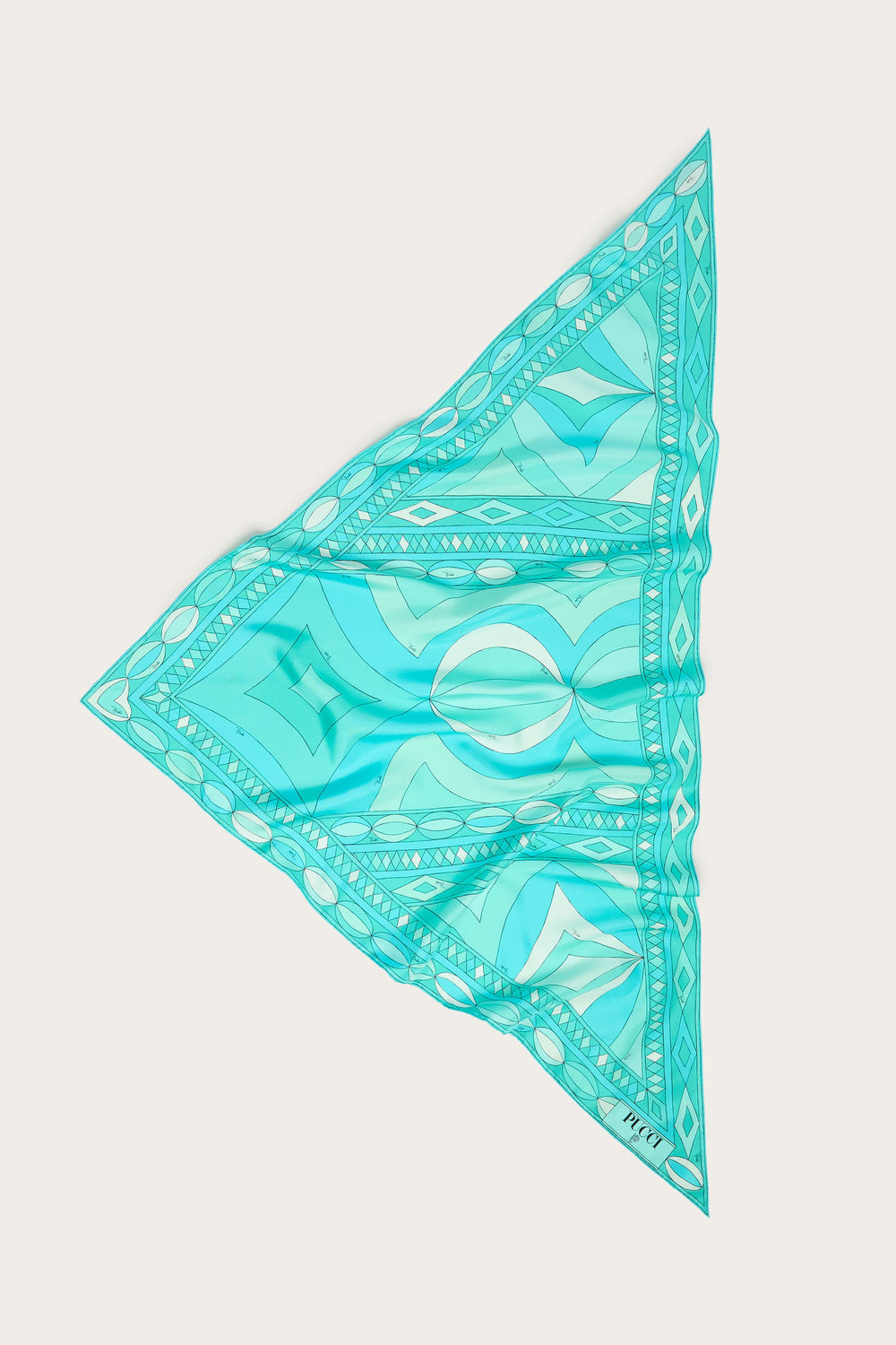 Collane Print Triangle Silk Scarf
 WOMAN Pucci