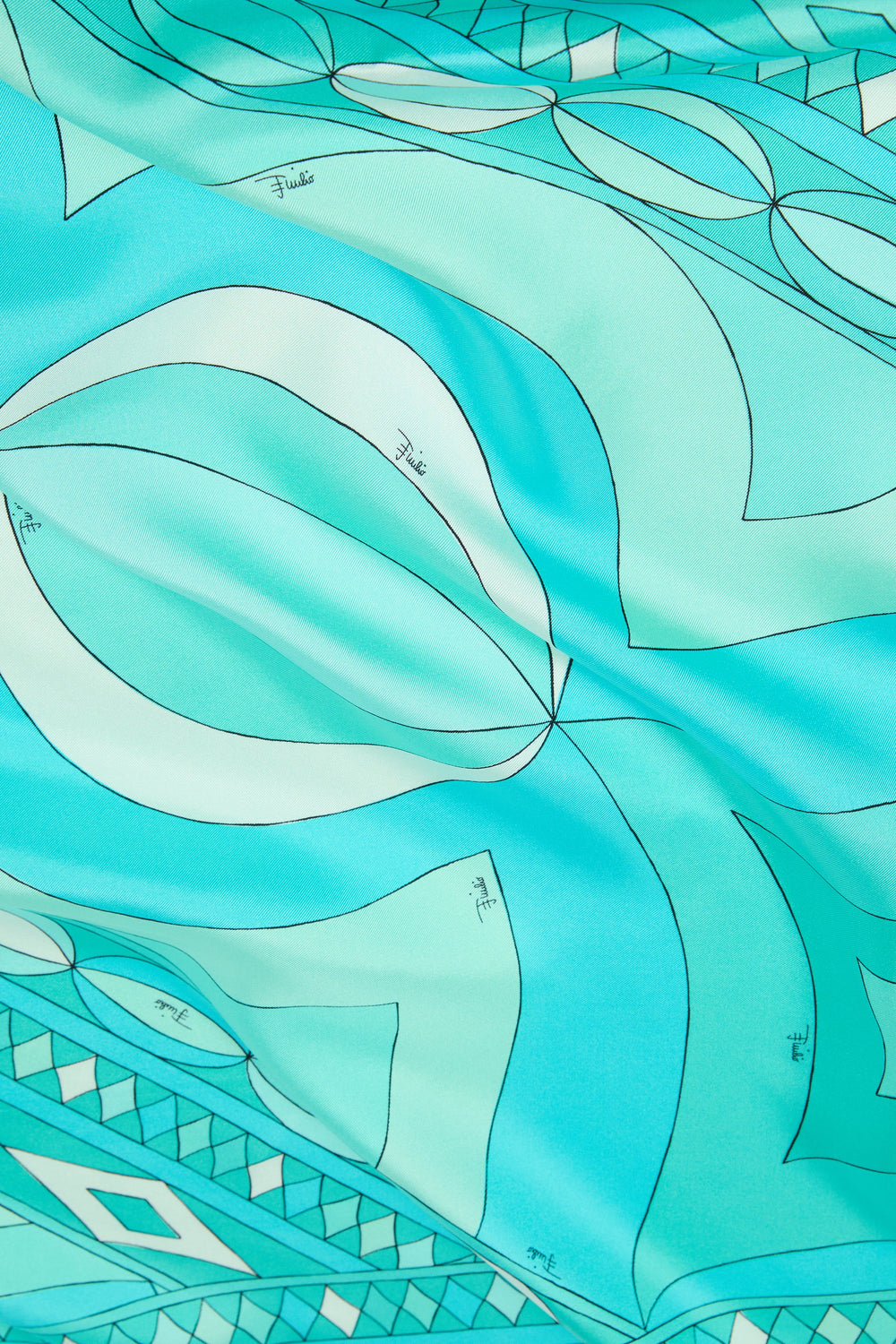 Collane Print Triangle Silk Scarf
 WOMAN Pucci