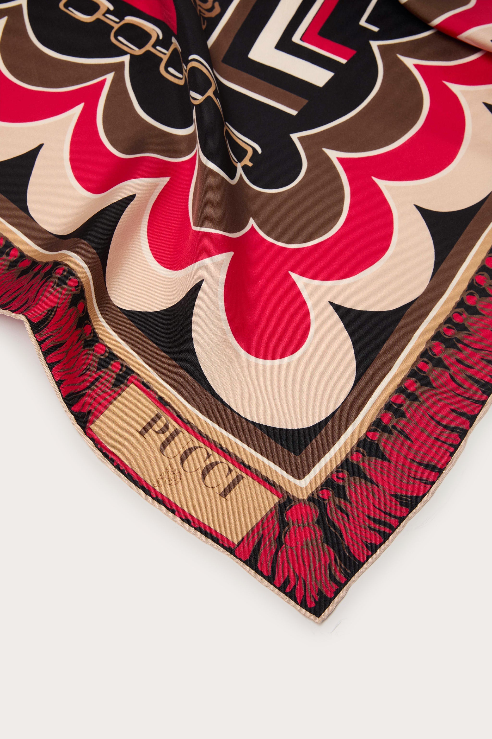 Istrice Print Silk Carre
 WOMAN Pucci