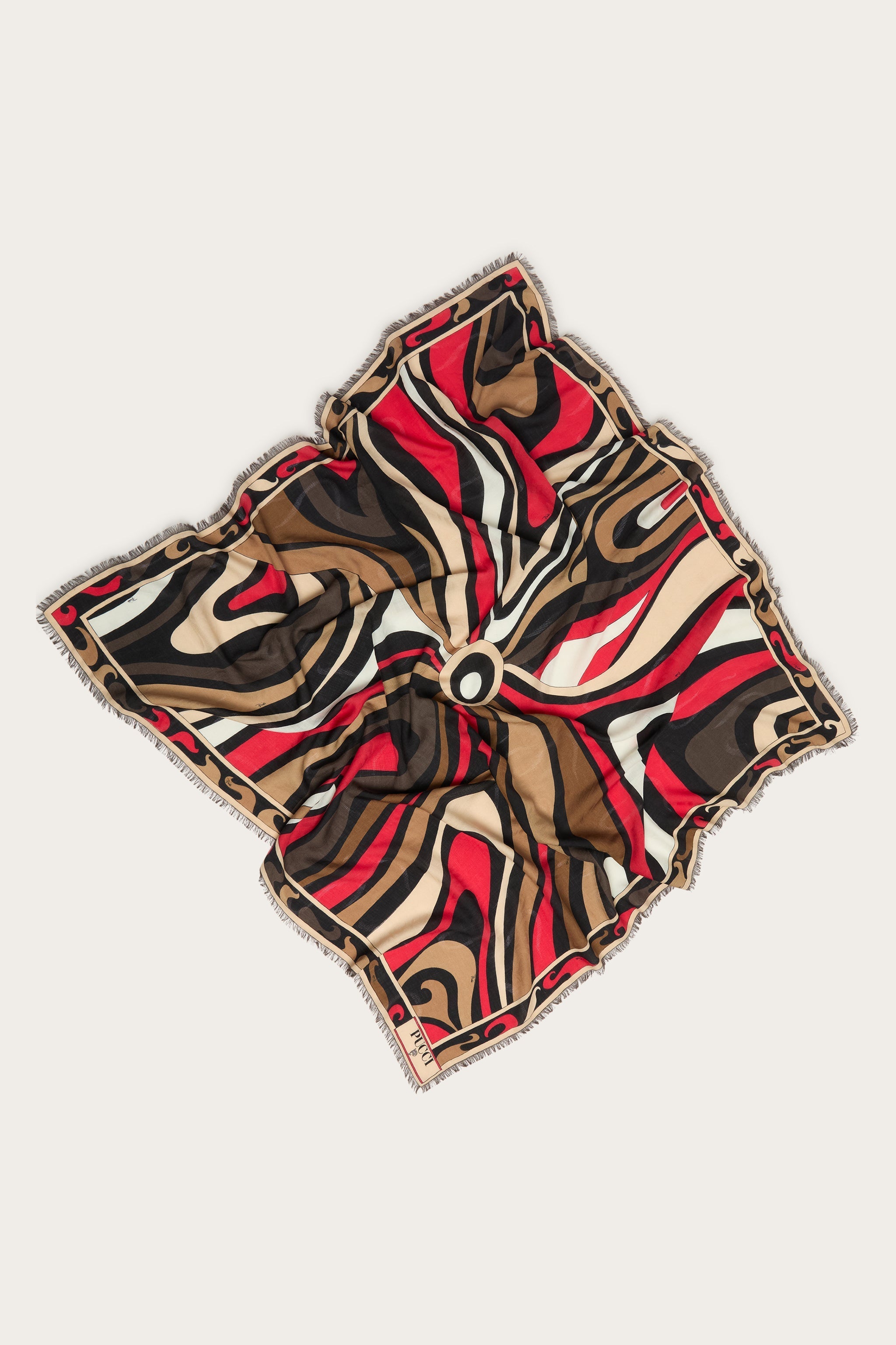 Marmo Print Pashmina
 WOMAN Pucci