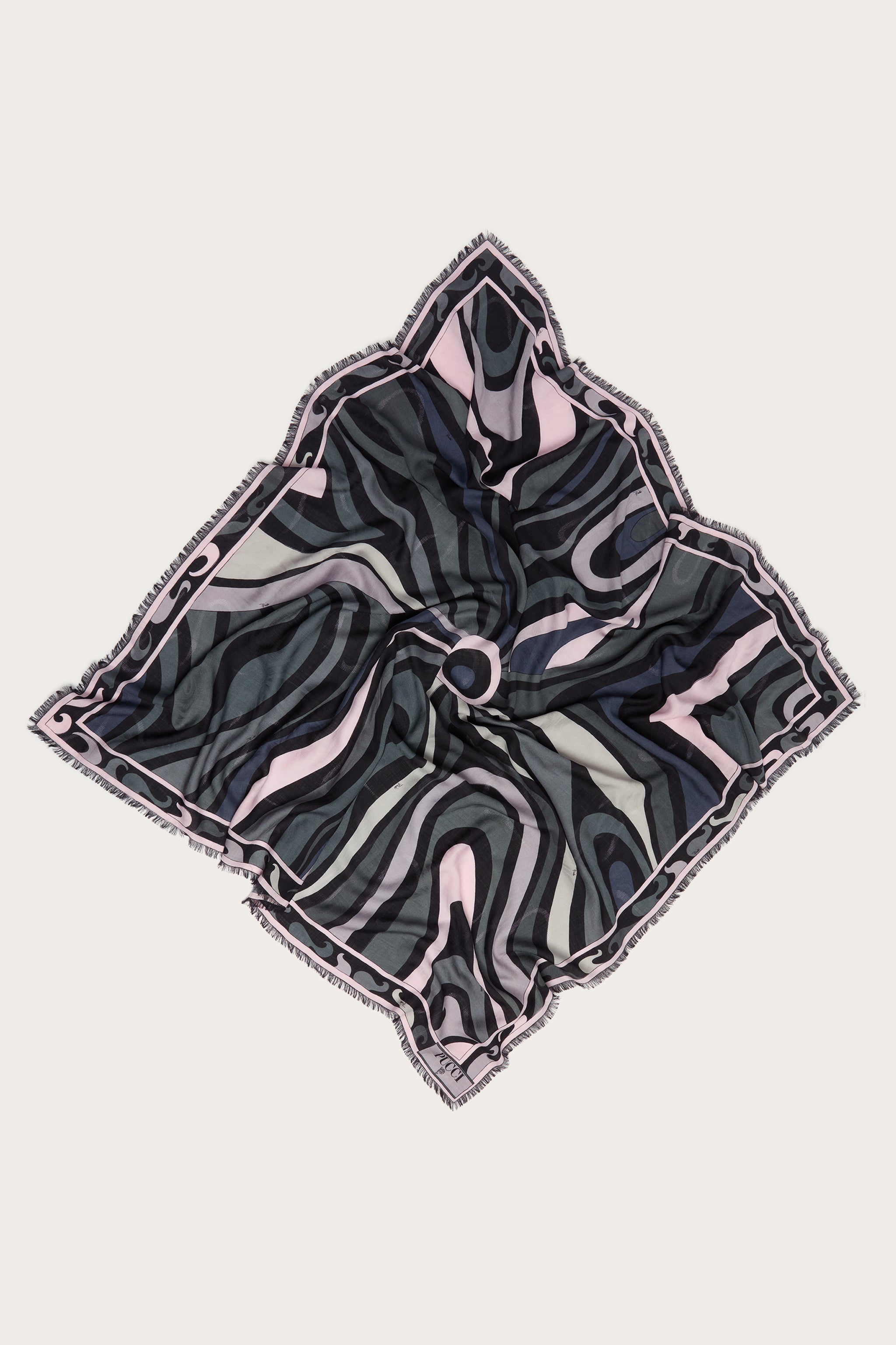 Marmo Print Pashmina
 WOMAN Pucci