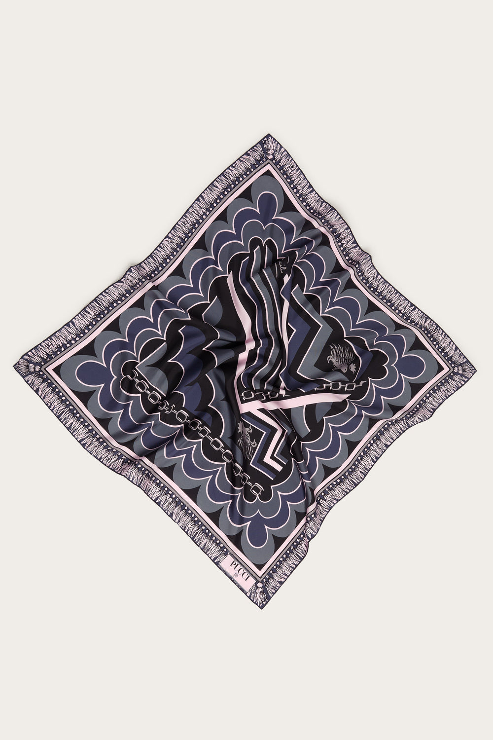 Istrice Print Silk Carre
 WOMAN Pucci