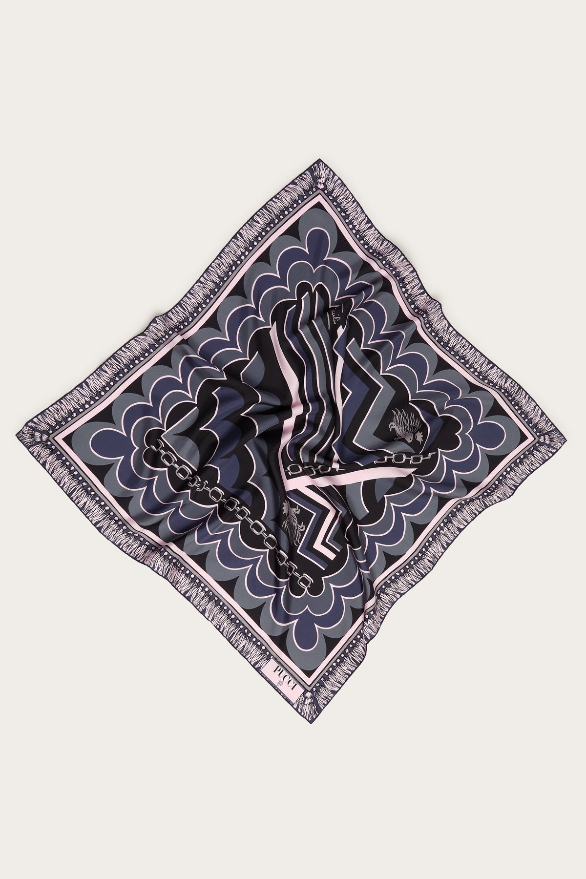 Istrice Print Silk Carre
 WOMAN Pucci