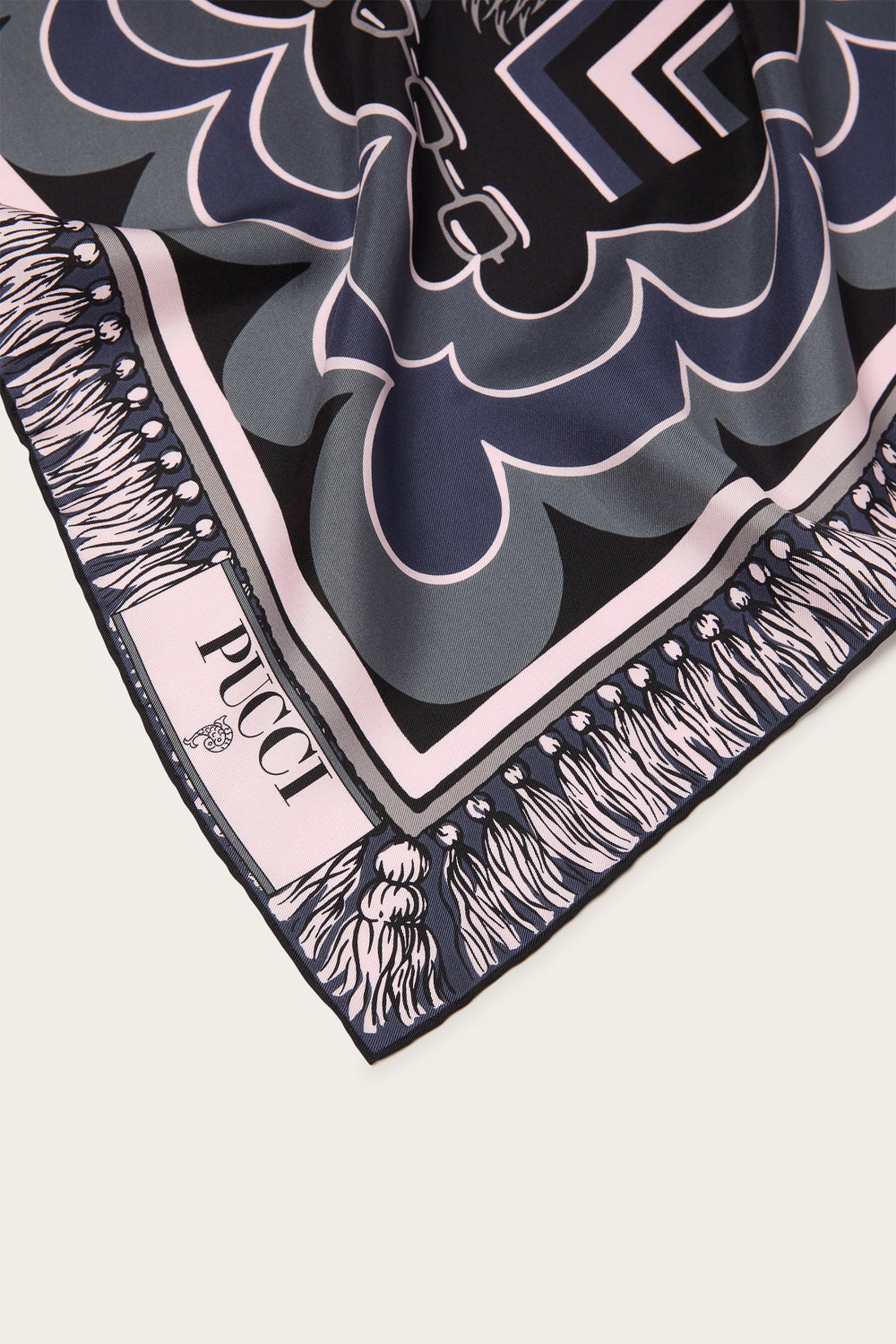 Istrice Print Silk Carre
 WOMAN Pucci