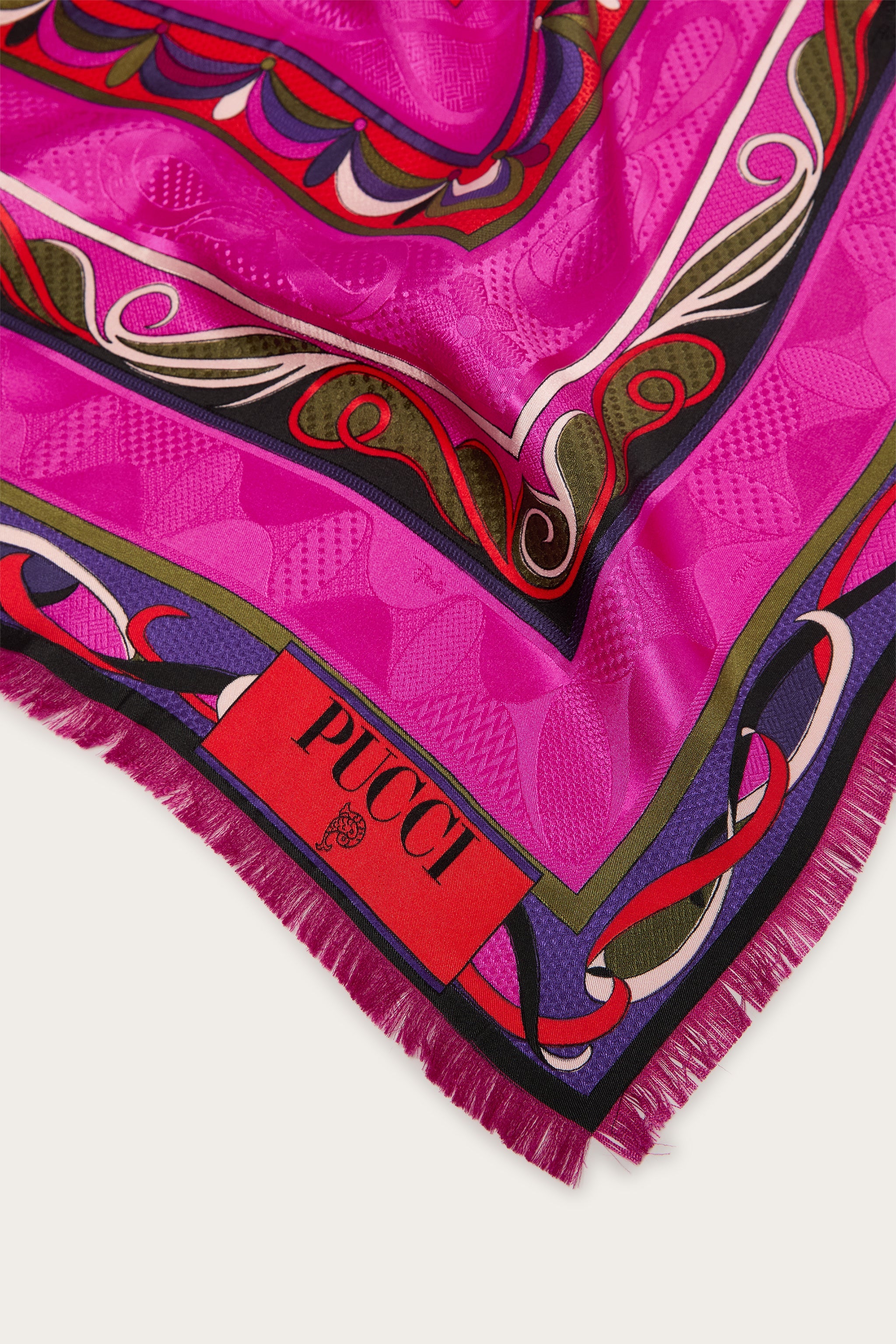 Mixed Prints Jacquard Carre
 WOMAN Pucci