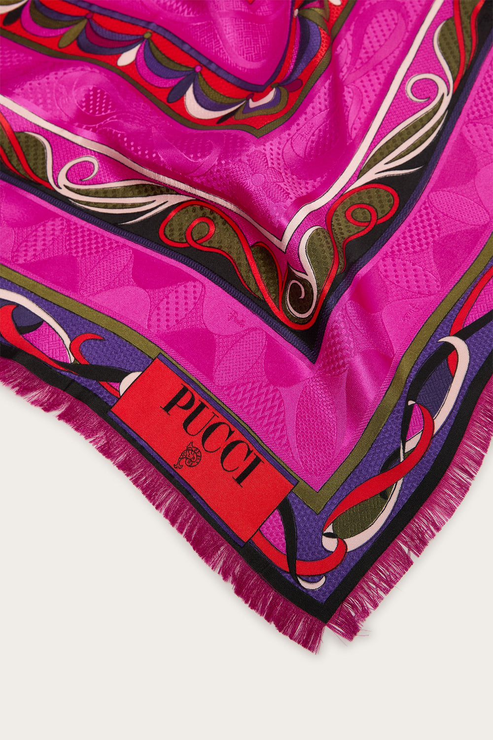 Mixed Prints Jacquard Carre
 WOMAN Pucci
