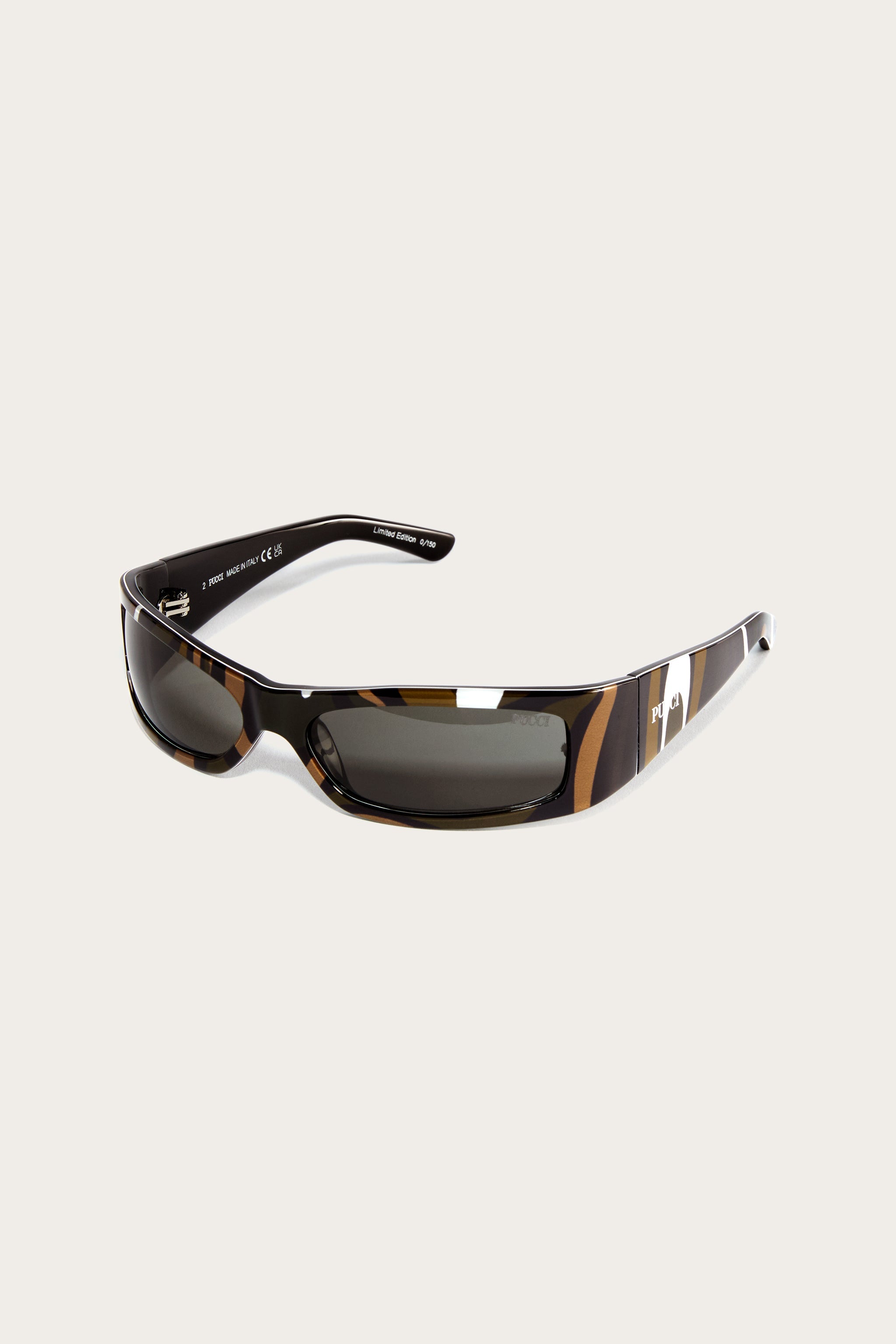 Marmo Print Rectangular Sunglasses
 WOMAN Pucci