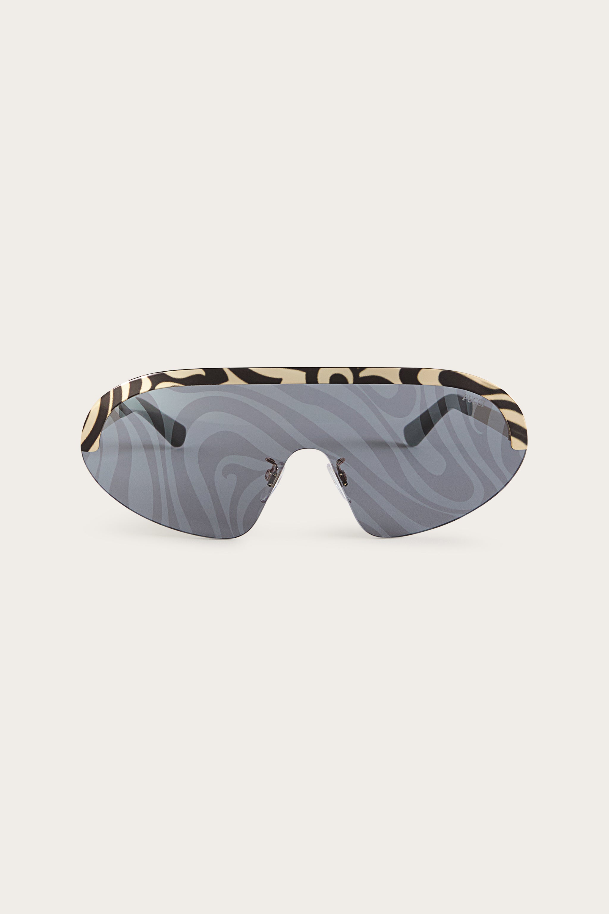 Marmo Detail Mask Sunglasses
 WOMAN Pucci