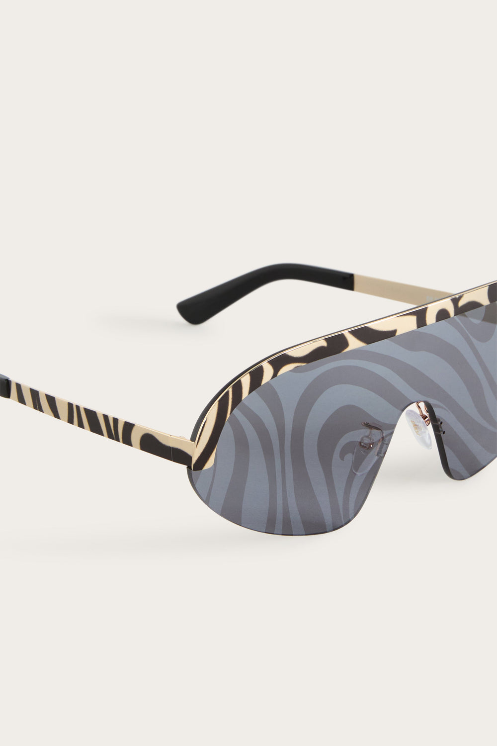 Marmo Detail Mask Sunglasses
 WOMAN Pucci
