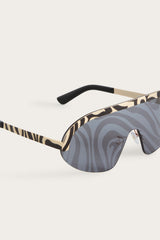 Marmo Detail Mask Sunglasses
 WOMAN Pucci