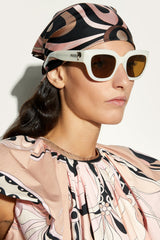 Pucci Fishtail Square Sunglasses
 WOMAN Pucci