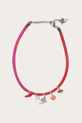 Marmo Print Choker With Pendants
 WOMAN Pucci