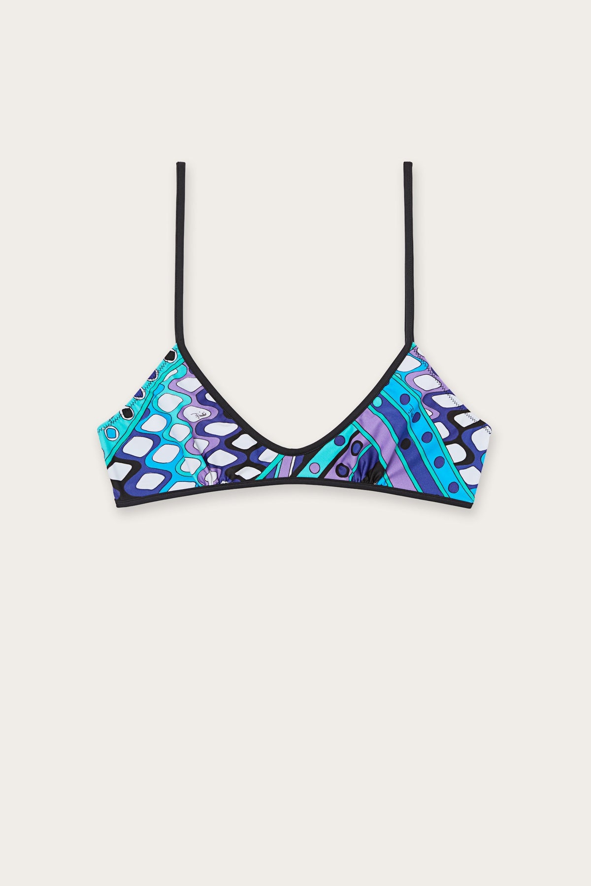 Vivara Print Balconette Bikini Top
 WOMAN Pucci
