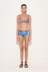 Vivara Print Balconette Bikini Top
 WOMAN Pucci