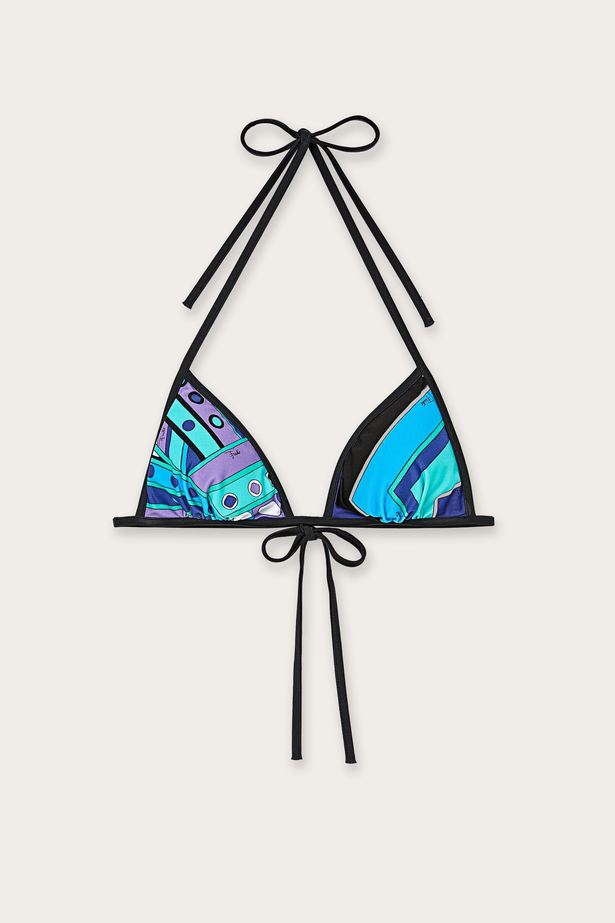 Vivara Print Triangle Bikini Top
 WOMAN Pucci