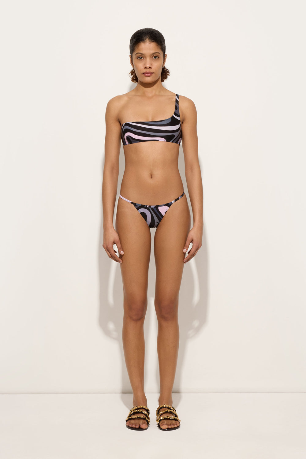Marmo Print Bikini Bottom
 WOMAN Pucci