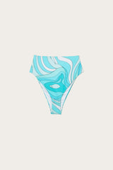 Marmo Print High-Waisted Bikini Bottom
 WOMAN Pucci