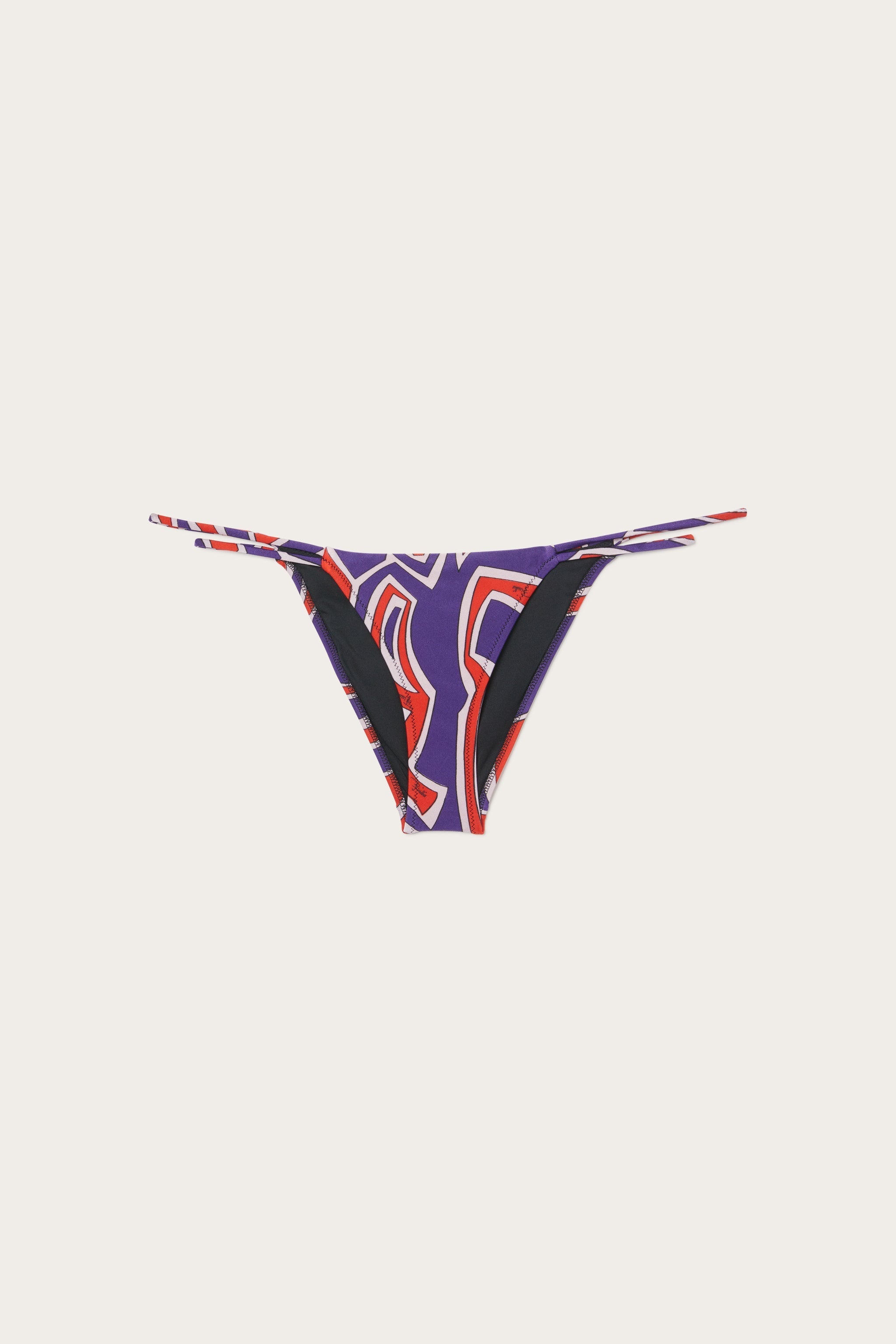 Labirinto Print V-Cut Bikini Bottom
 WOMAN Pucci