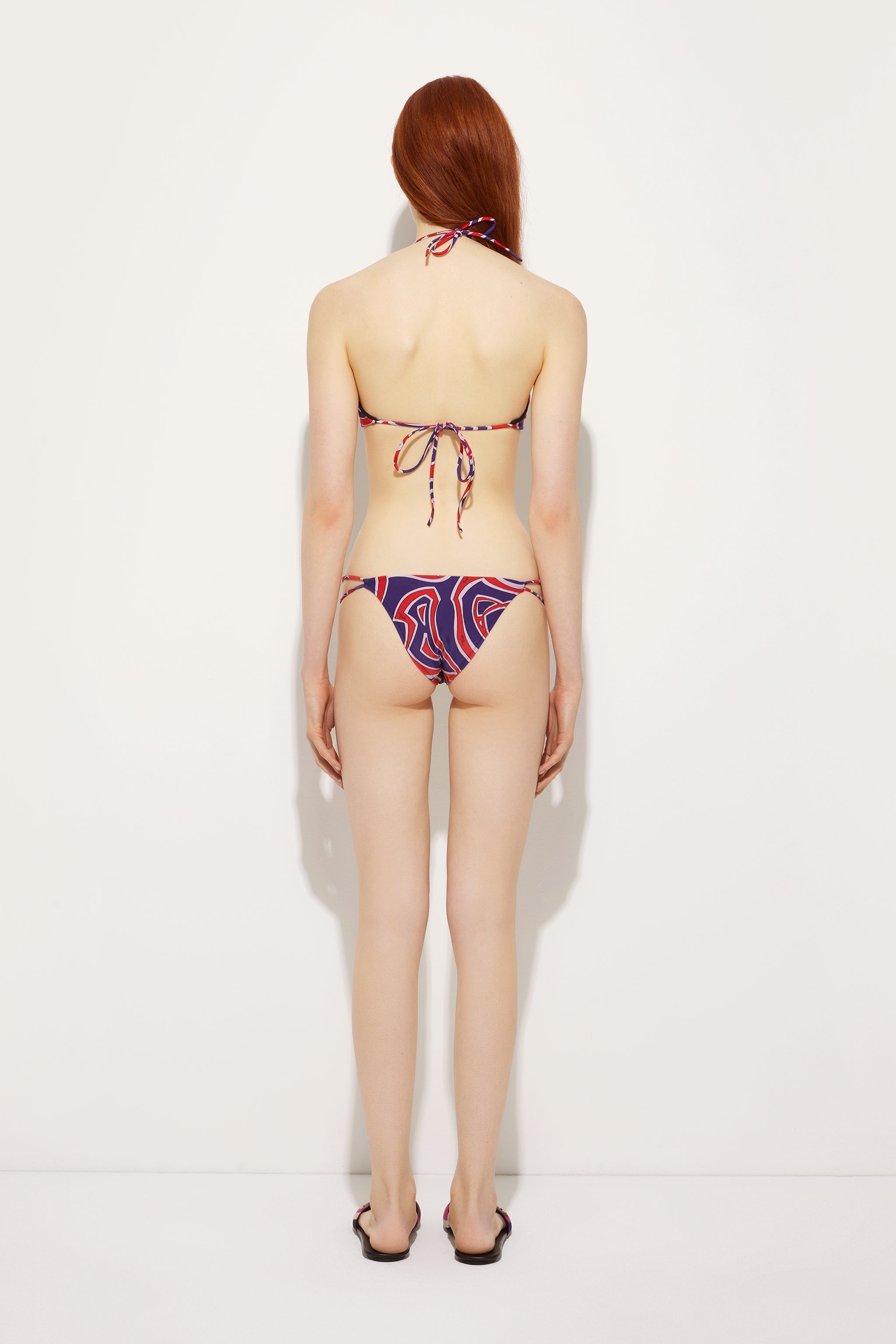Labirinto Print V-Cut Bikini Bottom
 WOMAN Pucci