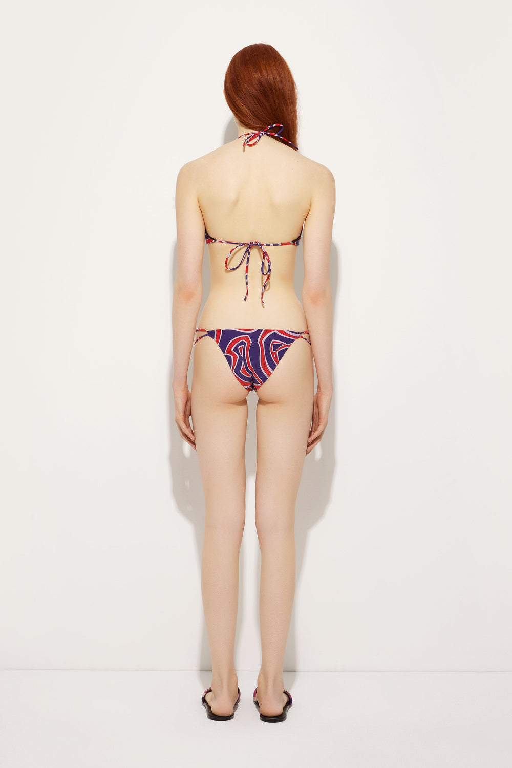 Labirinto Print V-Cut Bikini Bottom
 WOMAN Pucci