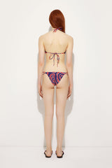 Labirinto Print V-Cut Bikini Bottom
 WOMAN Pucci