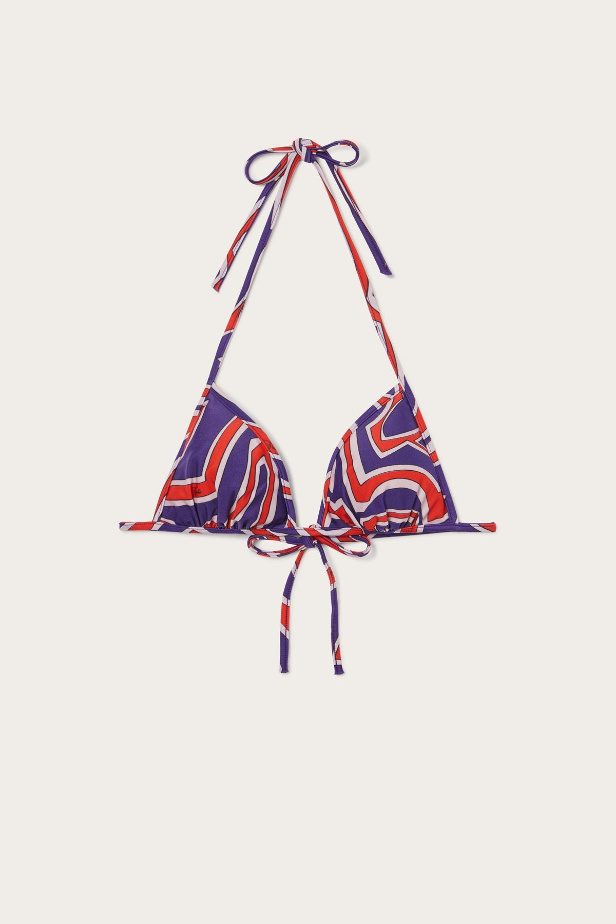 Labirinto Print Triangle Bikini Top
 WOMAN Pucci