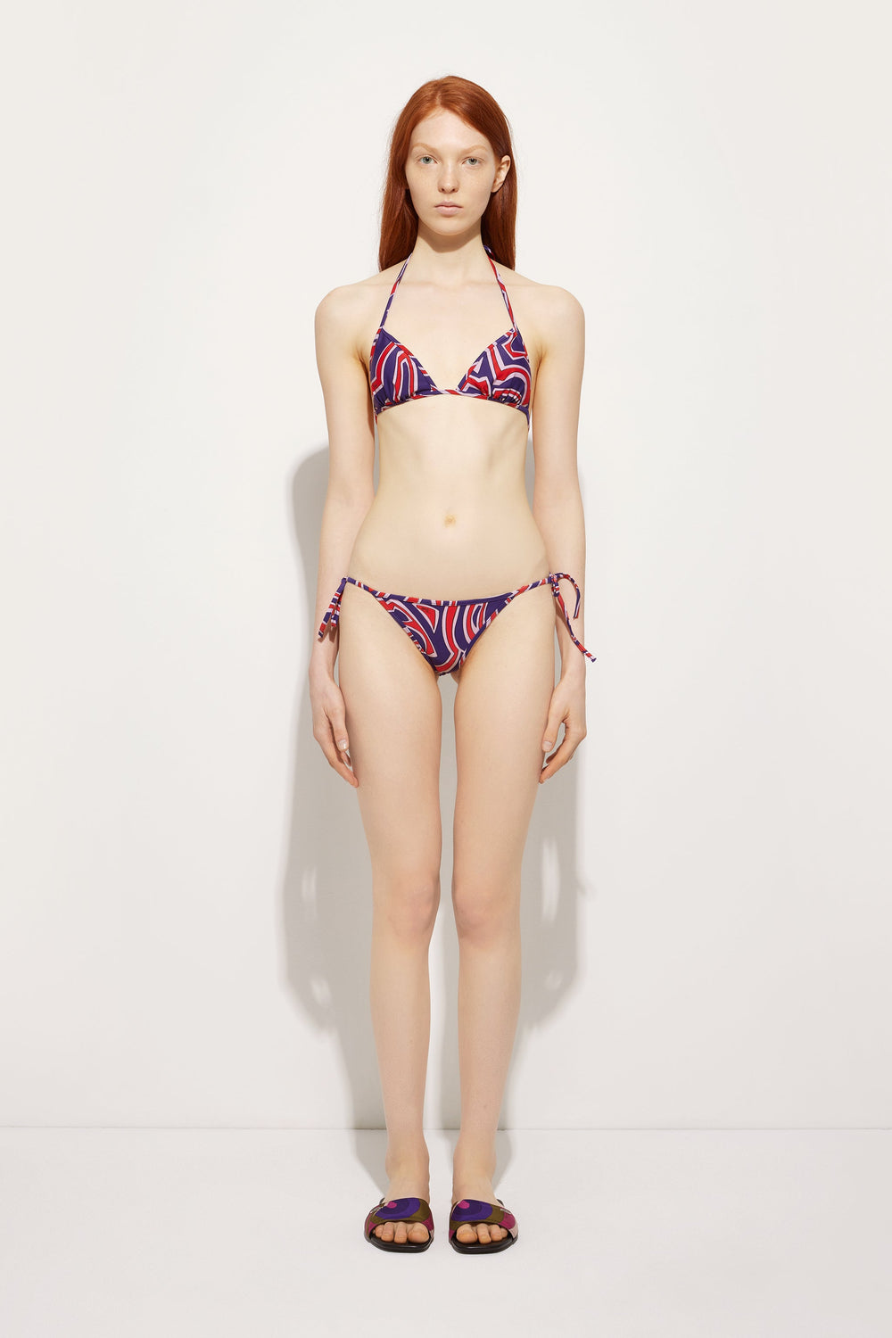 Labirinto Print Bikini Bottom
 WOMAN Pucci