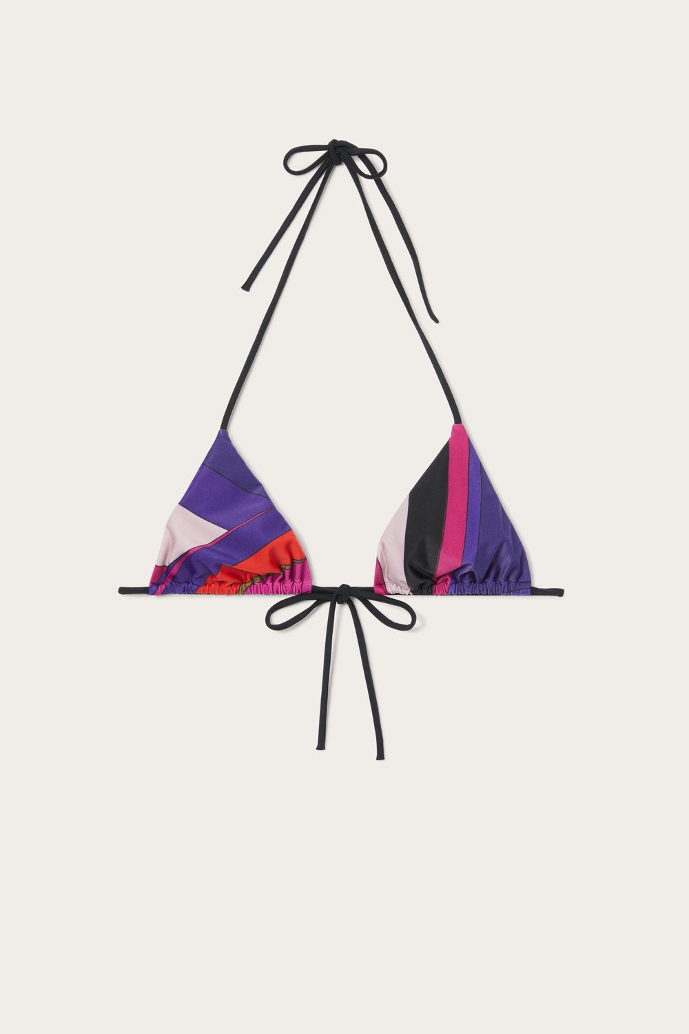 Iride Print Triangle Bikini Top
 WOMAN Pucci
