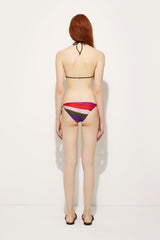 Iride Print Triangle Bikini Top
 WOMAN Pucci