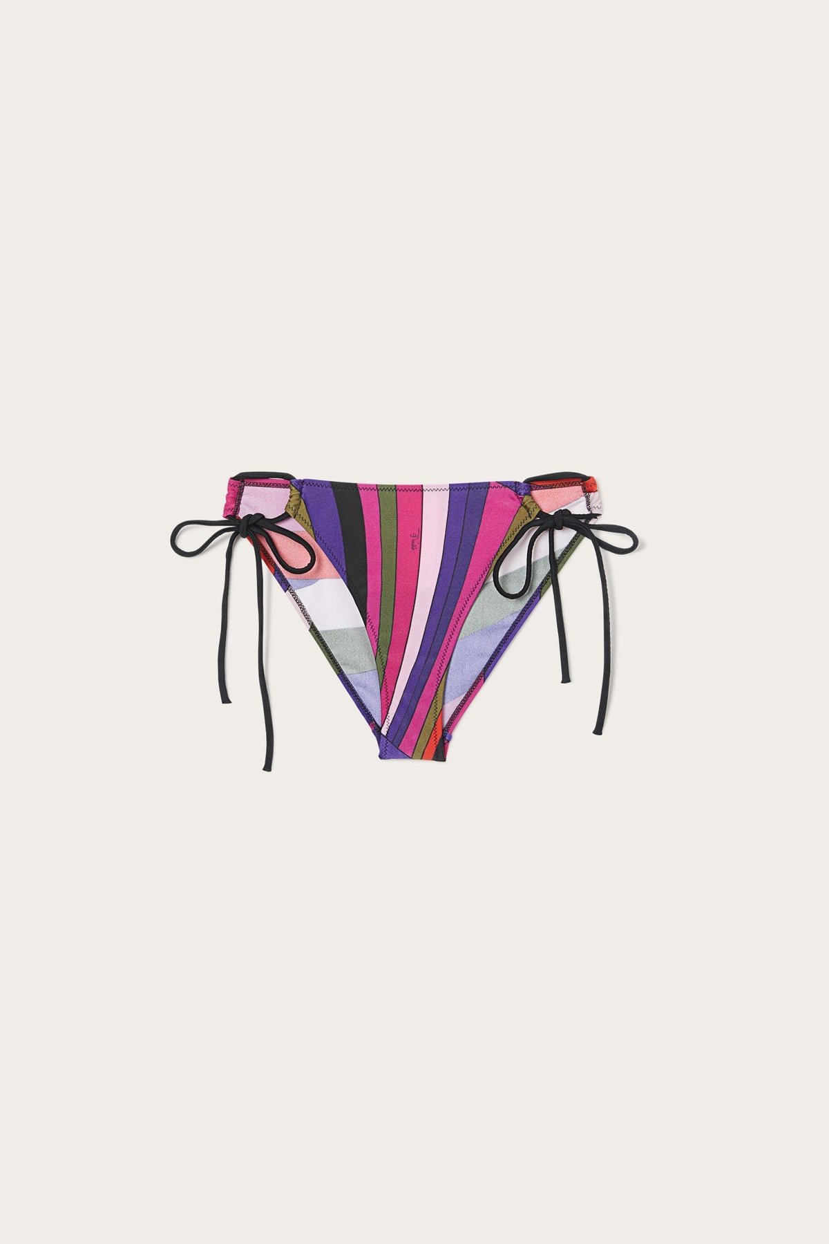 Iride Print Bikini Bottom with Ties
 WOMAN Pucci