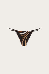 Marmo Print V-Cut Bikini Bottom
 WOMAN Pucci