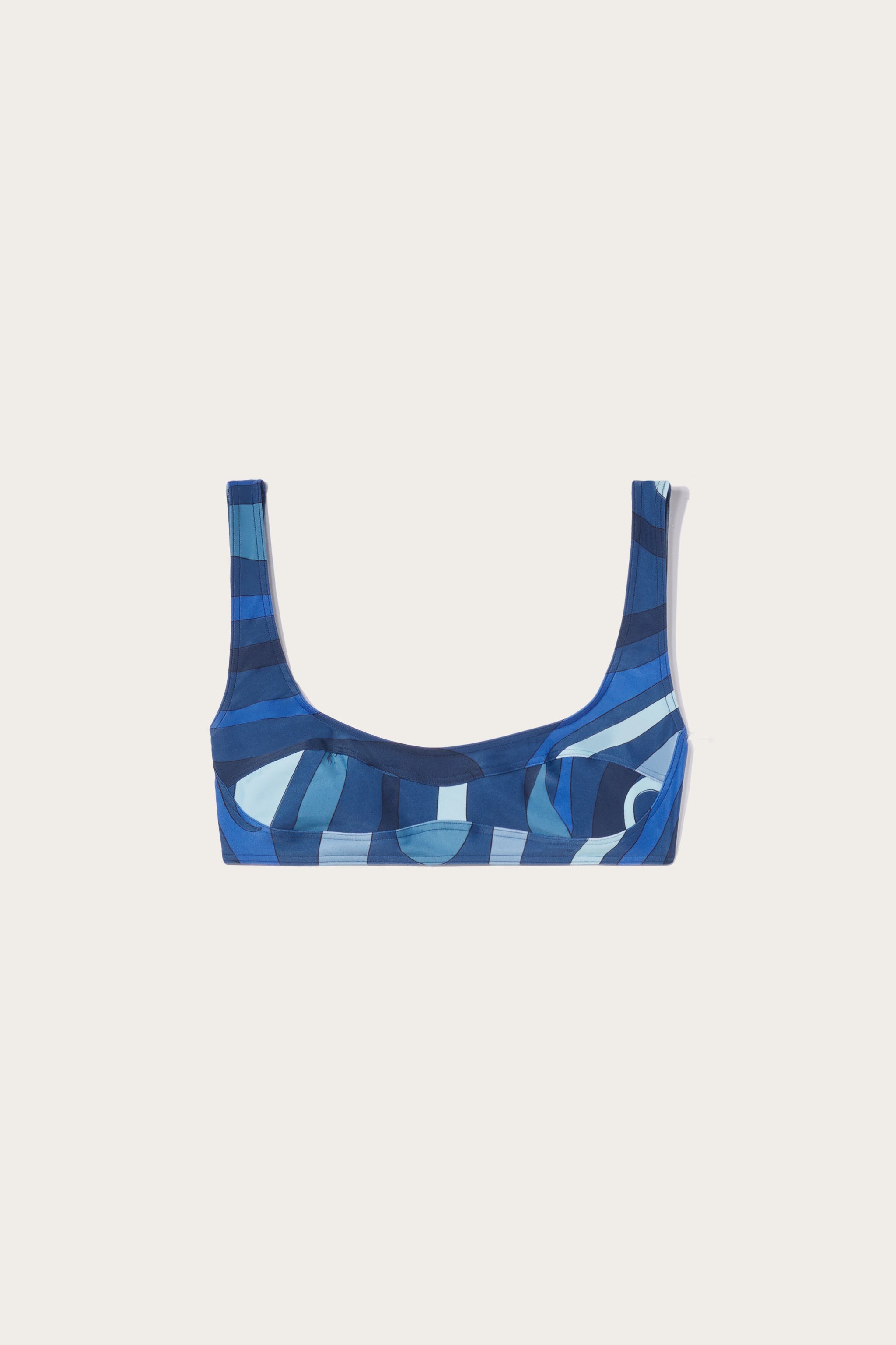 Marmo-Print Bikini Top
 WOMAN Pucci
