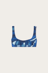 Marmo-Print Bikini Top
 WOMAN Pucci