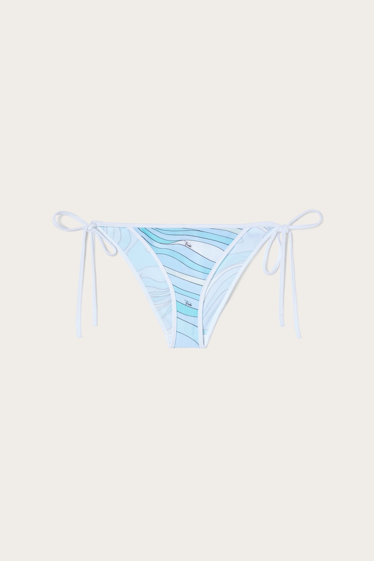 Marmo Print Tie Bikini Briefs
 WOMAN Pucci
