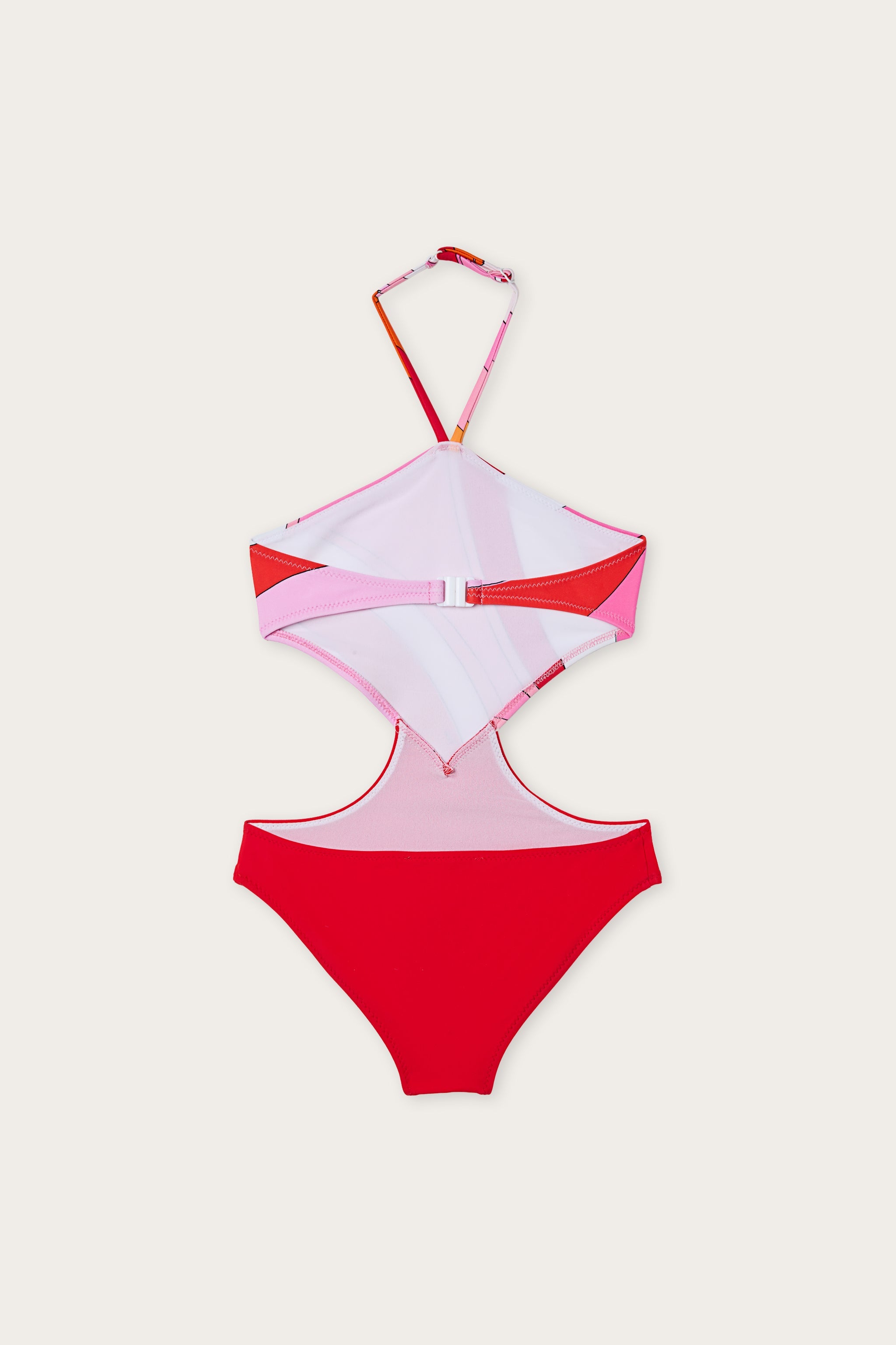 Iride Print Cut-Out One-Piece Swimsuit
  Pucci