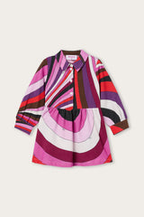 Iride Print Newborn Shirt Dress
  Pucci