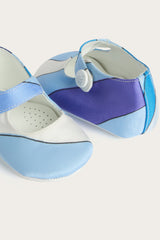 Marmo Print Newborn Ballet Flats
  Pucci