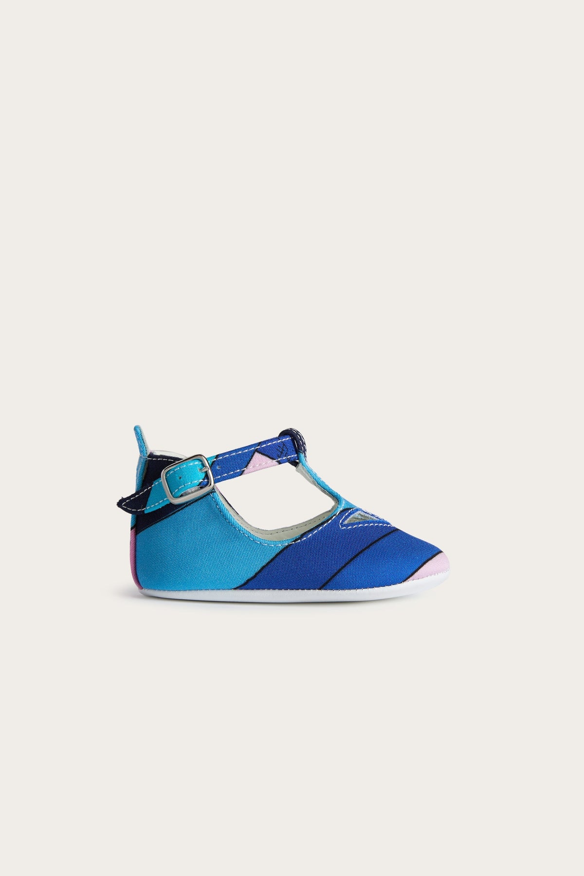 Iride Print Baby Ballerina Shoes
  Pucci