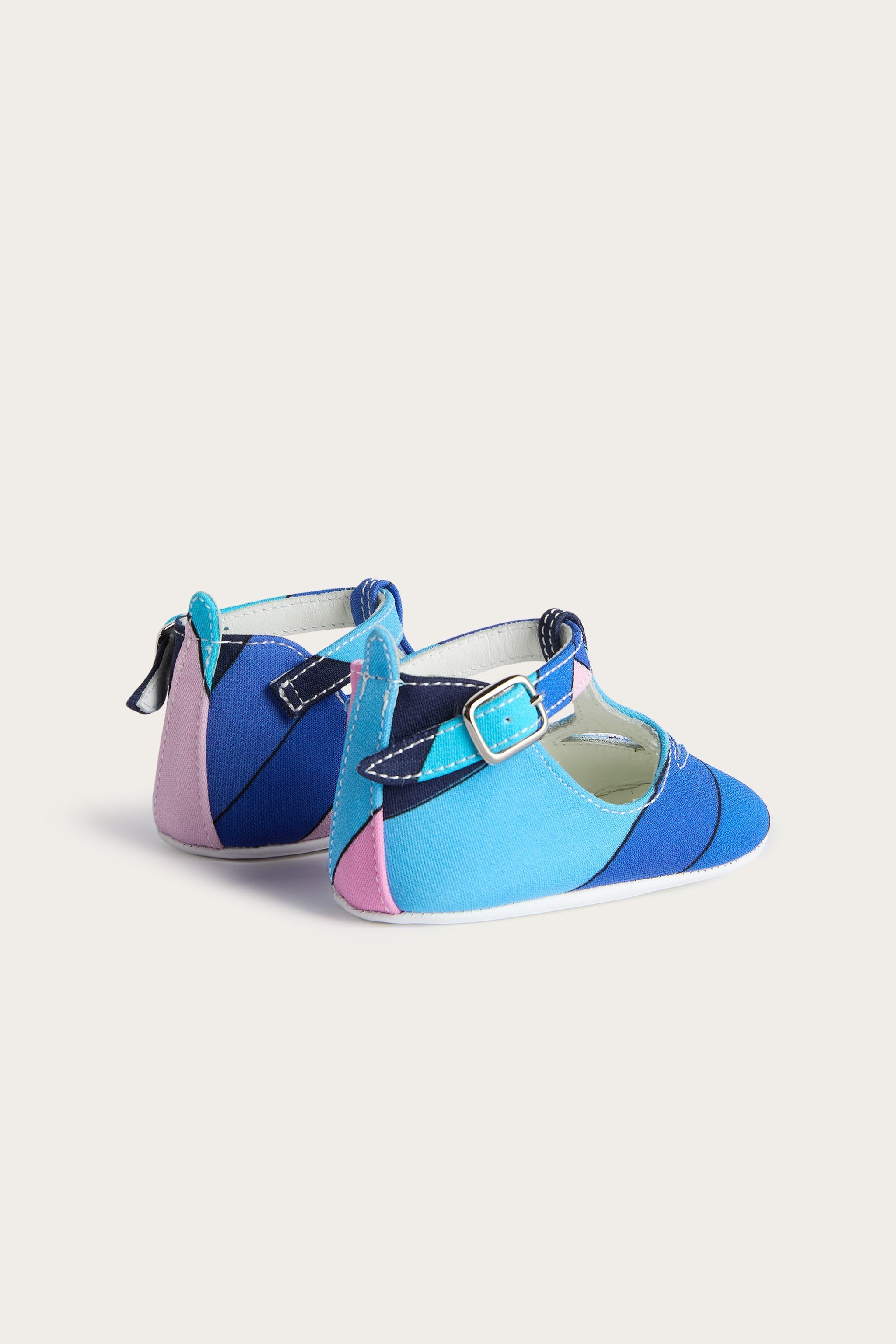 Iride Print Baby Ballerina Shoes
  Pucci