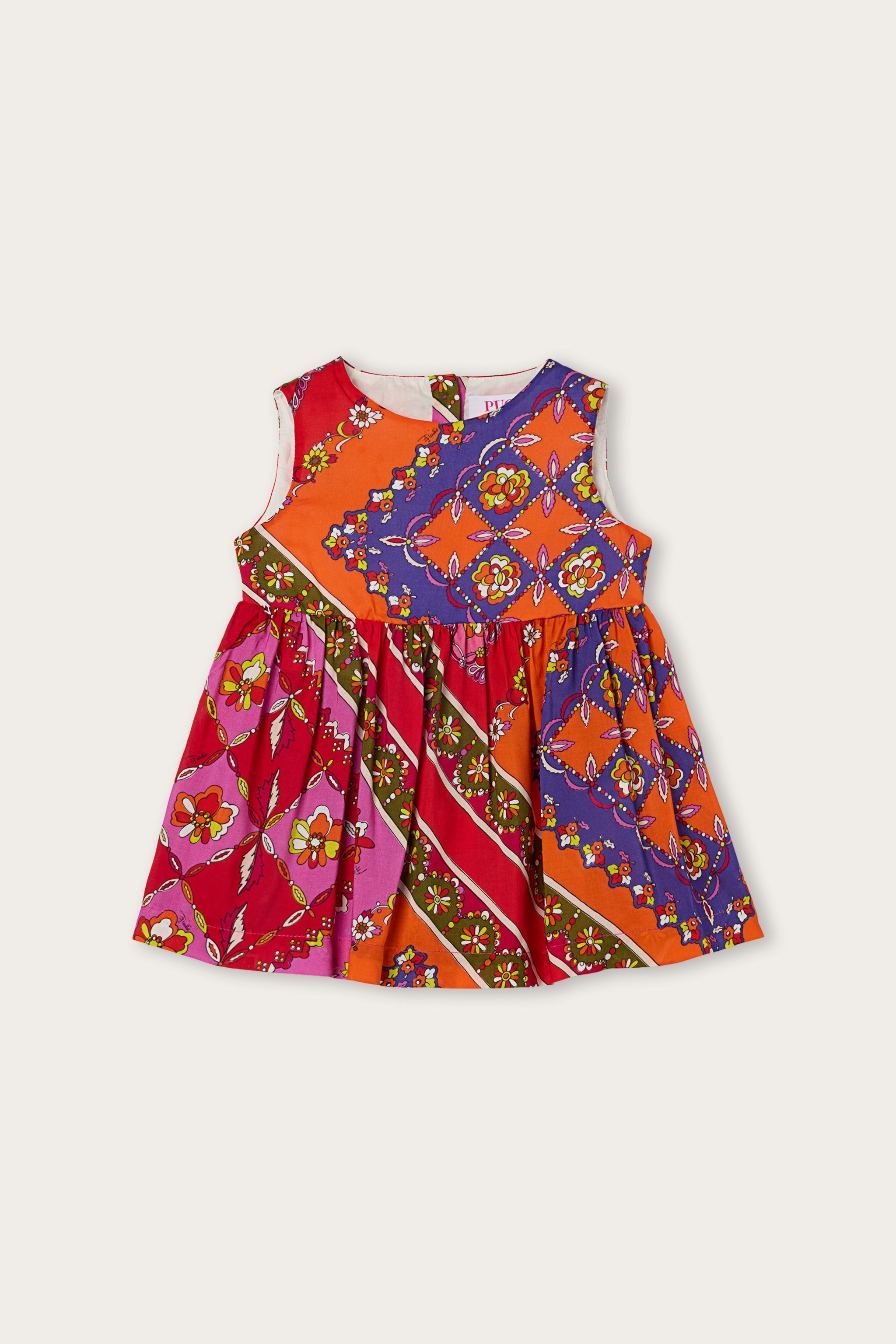 Festa Print Sleeveless Dress
  Pucci