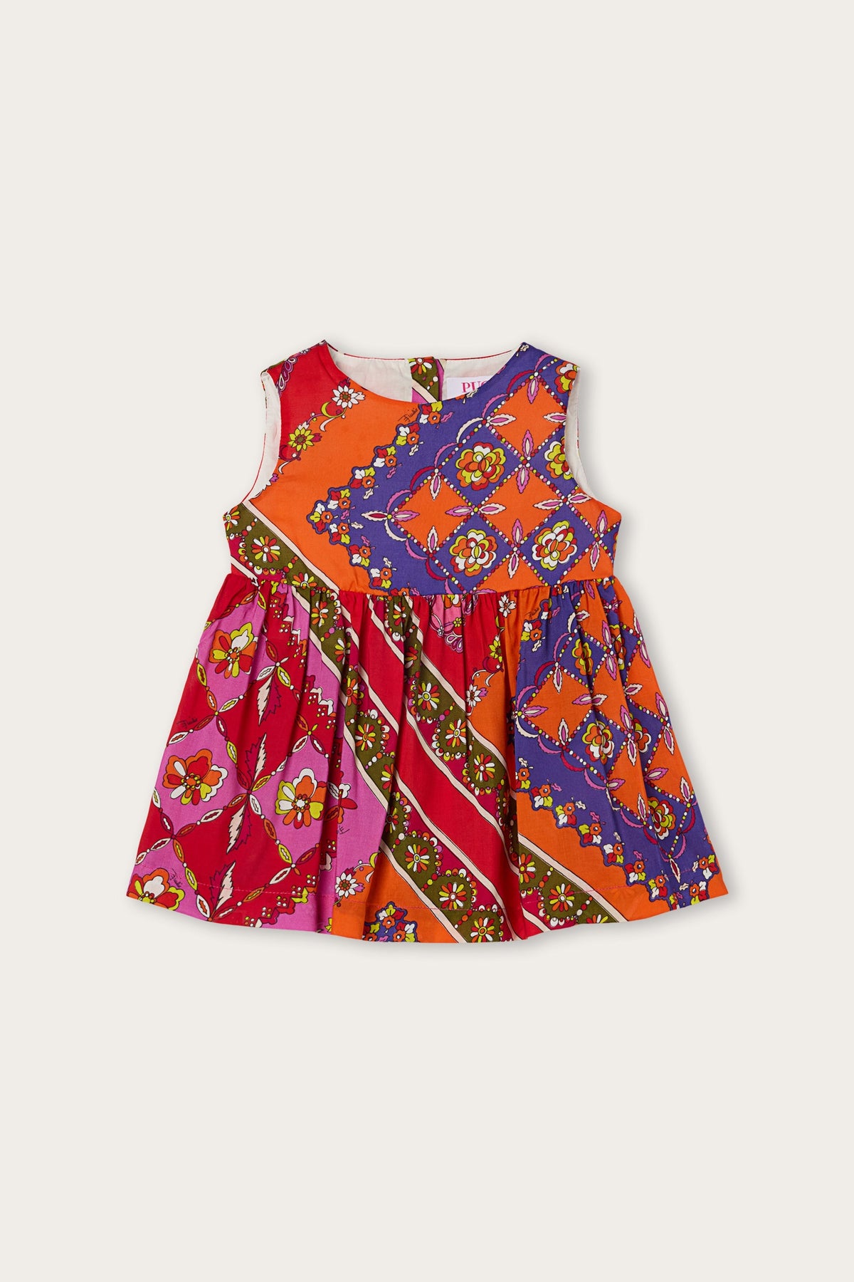 Festa Print Sleeveless Dress
  Pucci