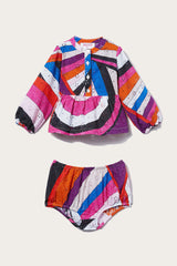Iride-Print Baby Set
  Pucci