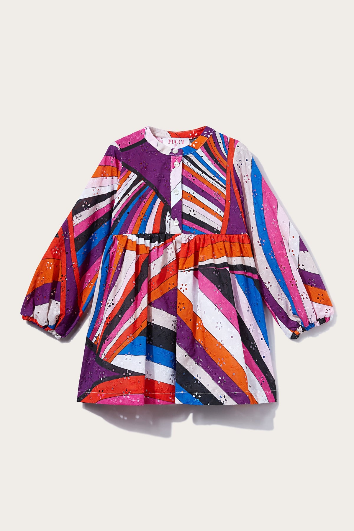 Iride And Marmo-Print Dress
  Pucci