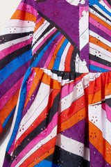 Iride And Marmo-Print Dress
  Pucci