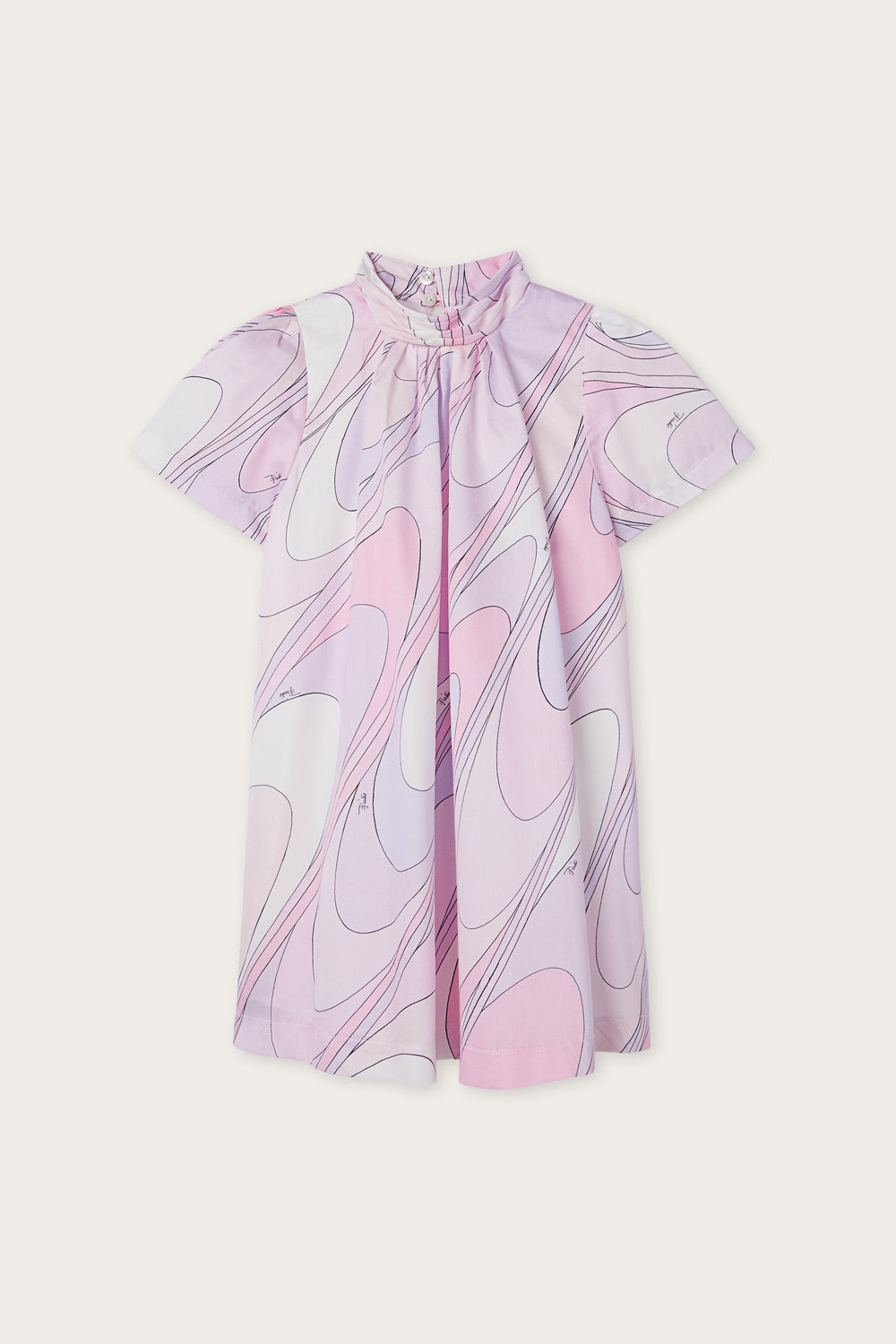 Onde Print Satin Dress
  Pucci