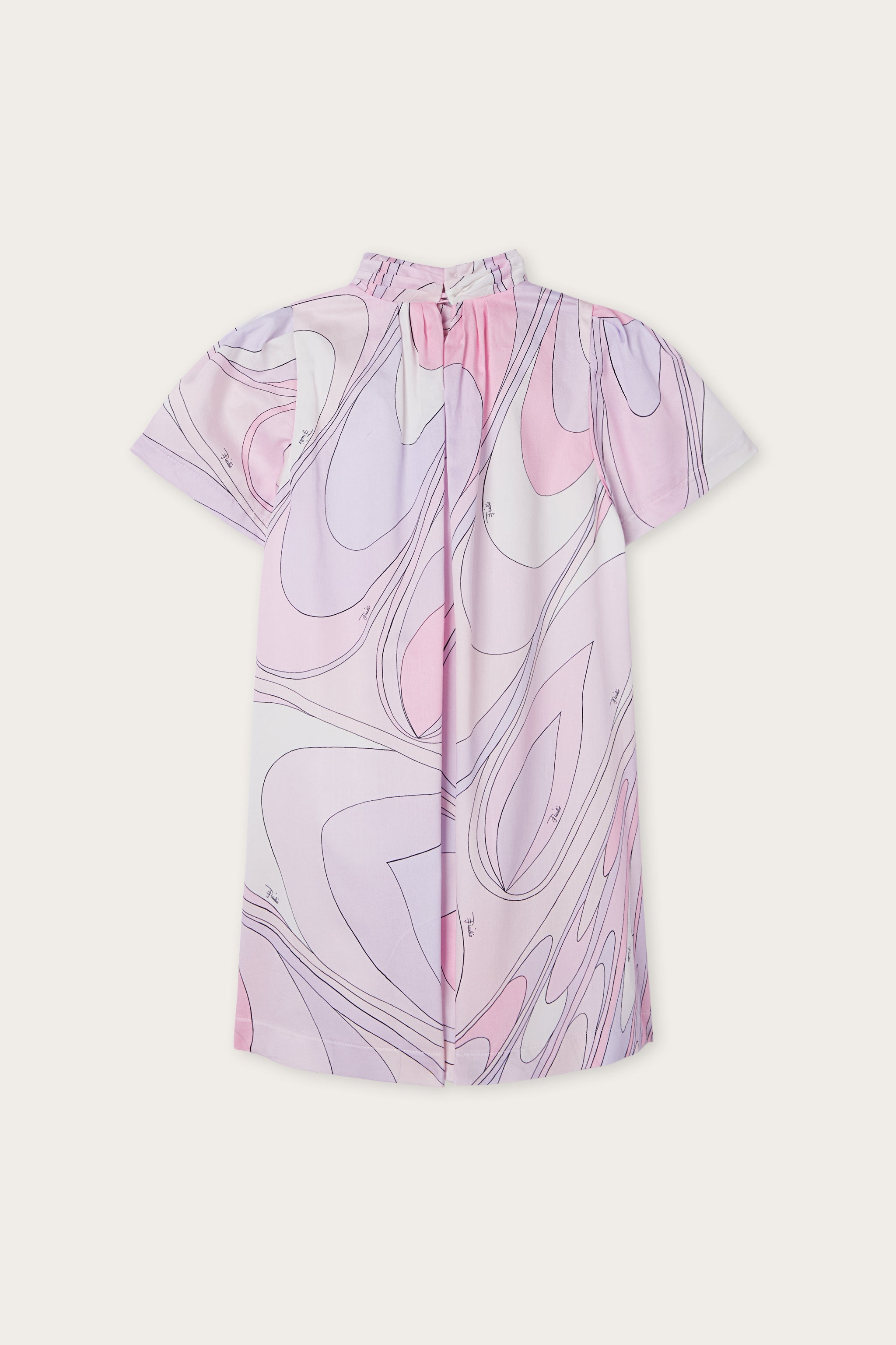 Onde Print Satin Dress
  Pucci
